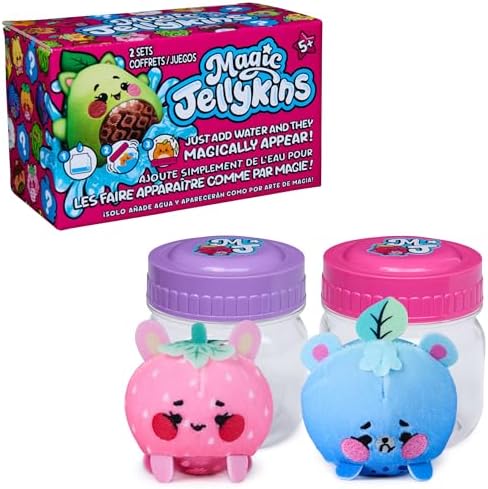 The Magic Jellykins 2-pack box with two sealed jars